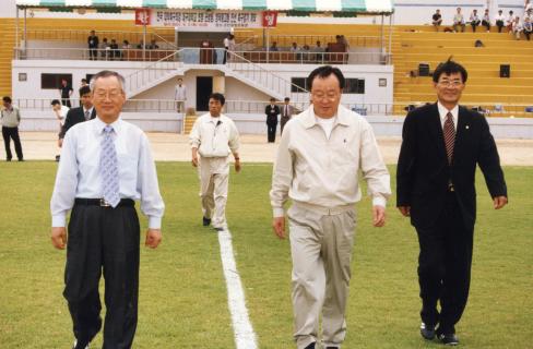 2001 대구대학교 초청 친선 축구대회 사진