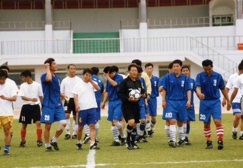 2001 대구대학교 초청 친선 축구대회 사진