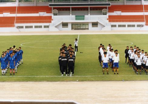 2001 대구대학교 초청 친선 축구대회 사진