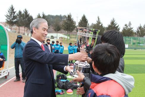 2012 영덕 MBC 꿈나무축구 윈터리그 U-15 시상식