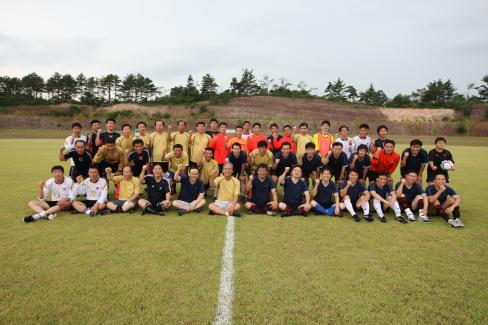 2008. 8월 서울대학교 자연과학대학 과학봉사단 영덕군청 공무원 친선경기