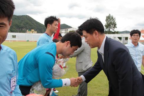 2014. 제2회 영덕대게배 전국유소년 축구대회 개막식 사진