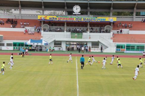 2014. 제2회 영덕대게배 전국유소년 축구대회 개막식 사진