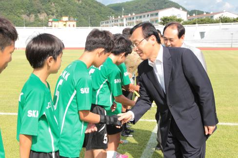 2014. 제2회 영덕대게배 전국유소년 축구대회 개막식 사진