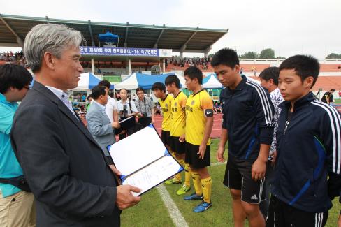 2012  제48회 추계 한국중등(U-15)축구연맹전 고학년 결승