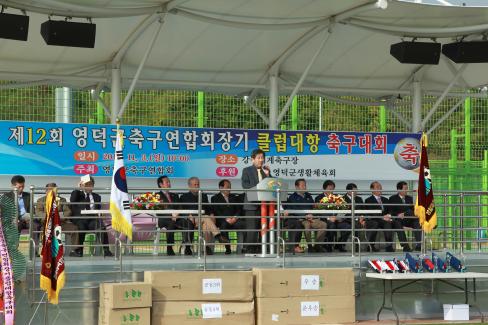 2013. 제12회 영덕군축구 연합회장기 클럽대항 축구대회 사진