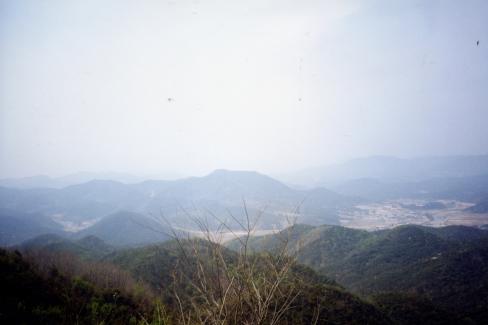 1990년대 축산 대소산 봉수대