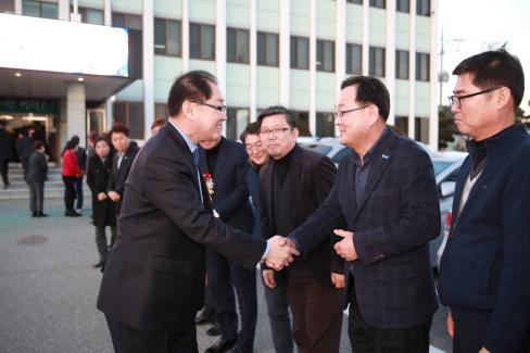 2018. 12. 28 하성찬 부군수 이임식 및 퇴임식 사진