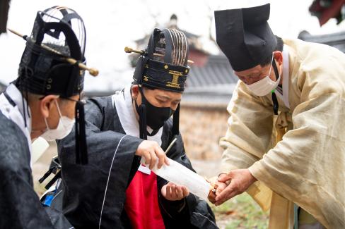2021 영해향교 춘계 석전제 사진