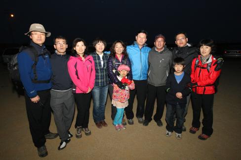 2009. 4월 영덕 동해안 달맞이 야간산행