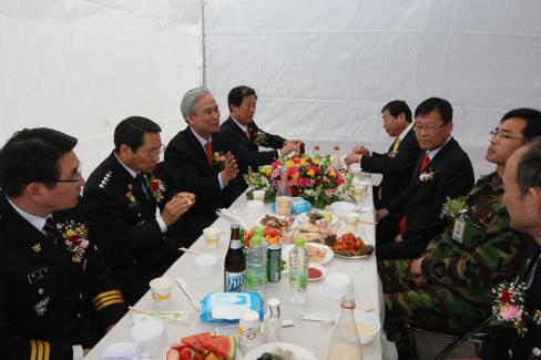 2011. 4월 축산면 축산파출소 개소식 사진
