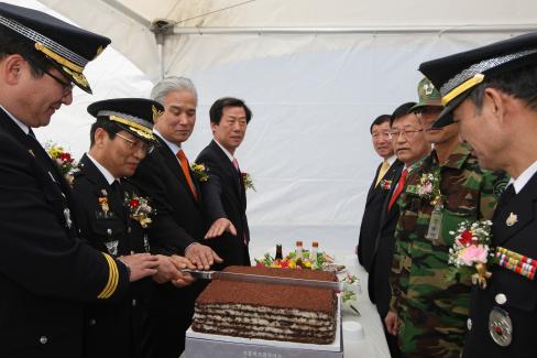 2011. 4월 축산면 축산파출소 개소식 사진