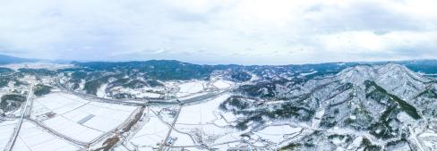 2023. 2월 축산면 도곡리 설경 사진