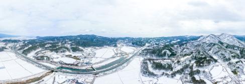 2023. 2월 축산면 도곡리 설경 사진