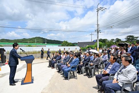 2023. 6월 축산 상원리 마을회관 준공식 사진