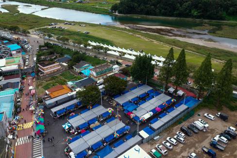 2021. 9. 19 영덕 임시시장