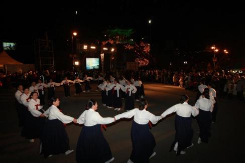 2009. 12월 해맞이축제 월월이청청 공연 사진