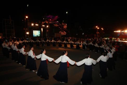 2009. 12월 해맞이축제 월월이청청 공연 사진