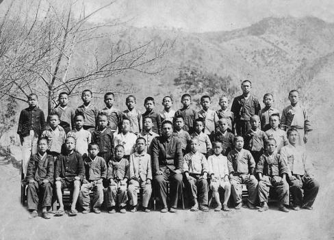 1940년 달산공립보통학교 기념촬영