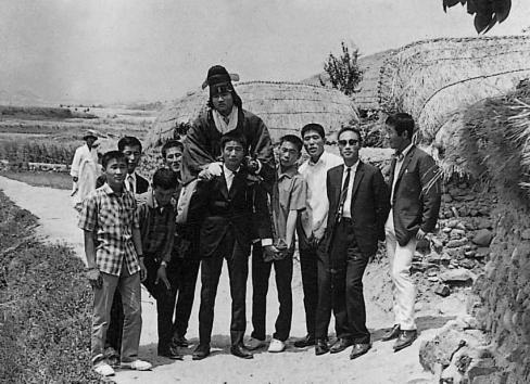 1960년대 달산면 주응리 결혼식
