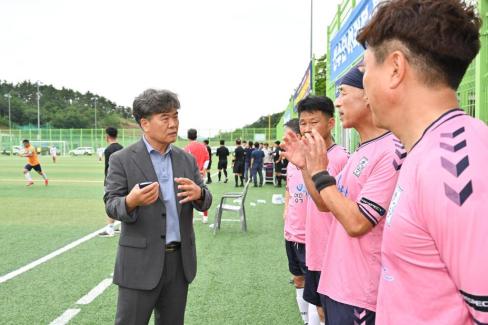 제8회 경상북도축구협회장배 동호인 축구대회 사진