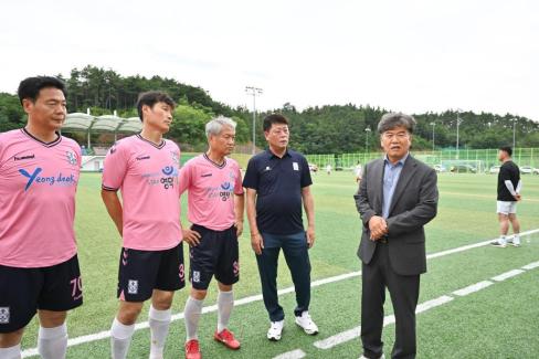 제8회 경상북도축구협회장배 동호인 축구대회 사진
