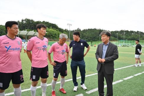 제8회 경상북도축구협회장배 동호인 축구대회 사진