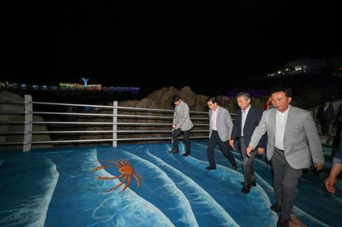 2024. 9. 12 영해 대진항 해상산책로 점등식 사진