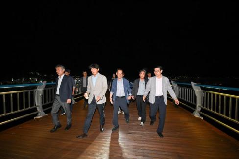 2024. 9. 12 영해 대진항 해상산책로 점등식 사진