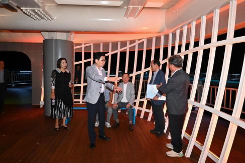 2024. 9. 12 영해 대진항 해상산책로 점등식 사진