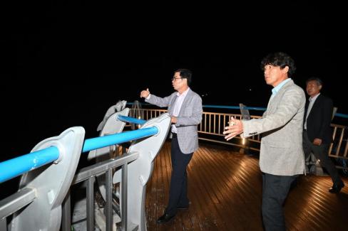 2024. 9. 12 영해 대진항 해상산책로 점등식 사진