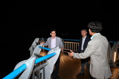 2024. 9. 12 영해 대진항 해상산책로 점등식 사진