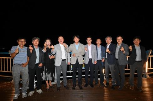 2024. 9. 12 영해 대진항 해상산책로 점등식 사진