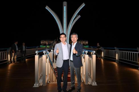 2024. 9. 12 영해 대진항 해상산책로 점등식 사진