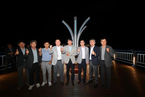 2024. 9. 12 영해 대진항 해상산책로 점등식 사진