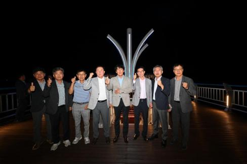 2024. 9. 12 영해 대진항 해상산책로 점등식 사진