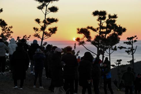 2025. 1. 1 상대산 해맞이 행사 사진