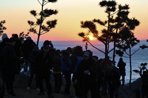 2025. 1. 1 상대산 해맞이 행사 사진