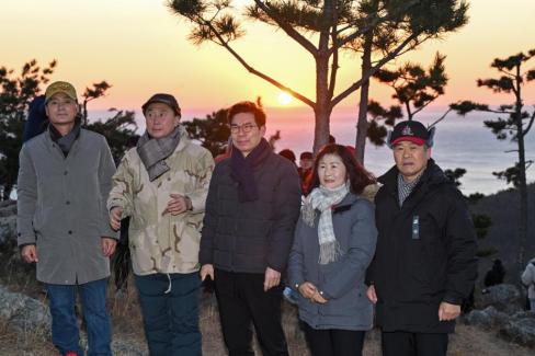 2025. 1. 1 상대산 해맞이 행사 사진