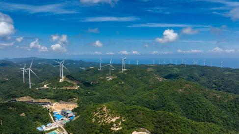 2024. 8월 영덕 풍력발전단지 사진