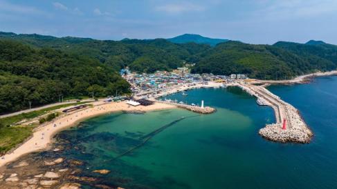 2024. 8월 축산 경정리 해수욕장 사진