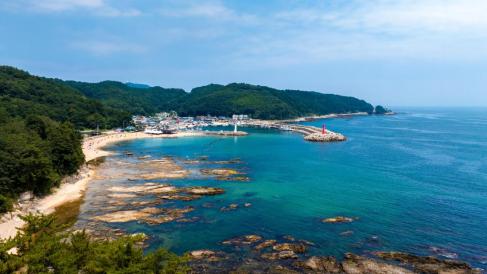 2024. 8월 축산 경정리 해수욕장 사진