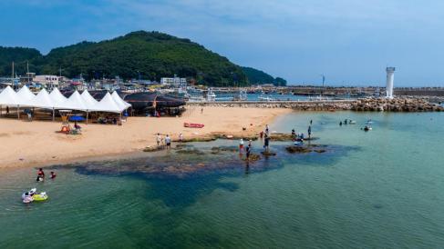 2024. 8월 축산 경정리 해수욕장 사진