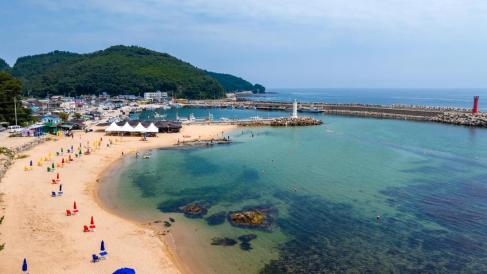 2024. 8월 축산 경정리 해수욕장 사진