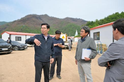 2025. 5. 23 지품 수암리, 삼화리 임시주택 점검