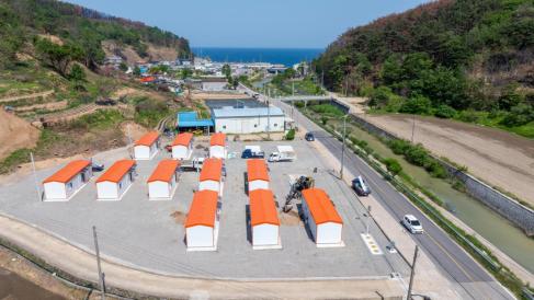 2025. 5. 20 영덕 매정리 산불피해 임시주택