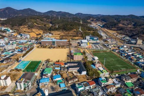 2022. 2. 5 영덕중고등학교 전경