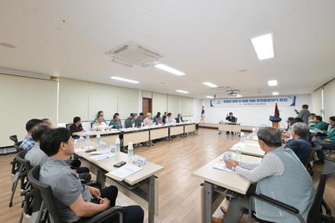 2025. 6. 19 창수면 여름철 장마 및 태풍 대비 안전종합대책회의