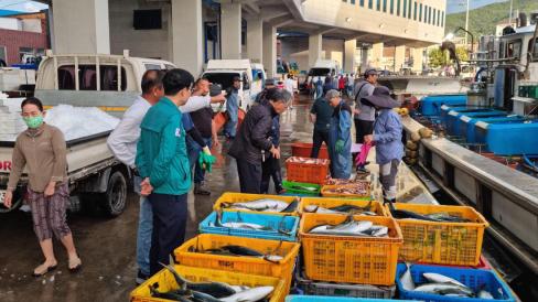 2025. 7. 20 축산 북부수협 위판 격려