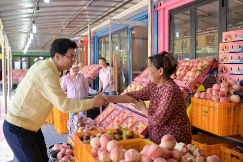 2025. 7. 25 영해 복숭아장터